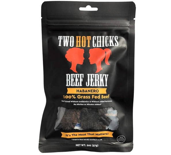 Two Hot Chicks Habanero Beef Jerky