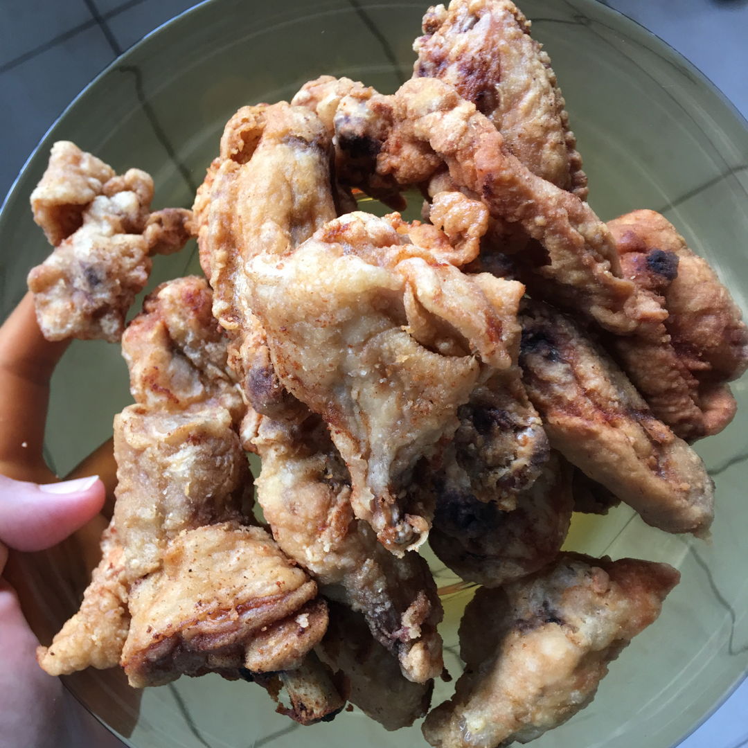April 30th, 20 - fried chicken.