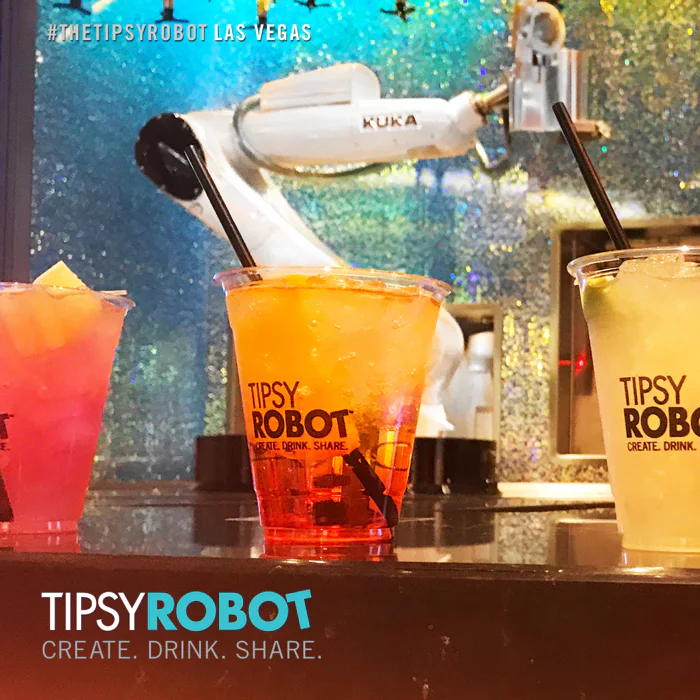 Tipsy Robot at Planet Hollywood