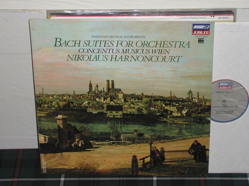 Harnoncourt/CMW - Bach Suites For Orch London Jubilee 2 LP