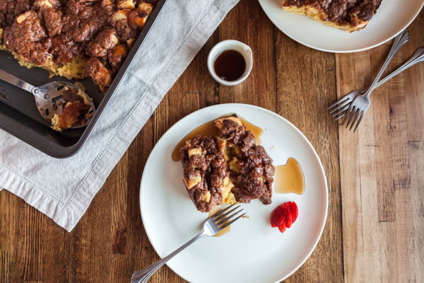 Photo of Mother's Day Maple Streusel French Toast 