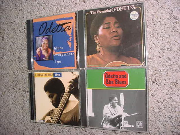 Odetta cd lot of 4 cd's - the essential Odetta and the ...