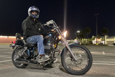 2003 SUZUKI LS650PK3 SAVAGE motorcycle for rent near Panama City Beach, FL