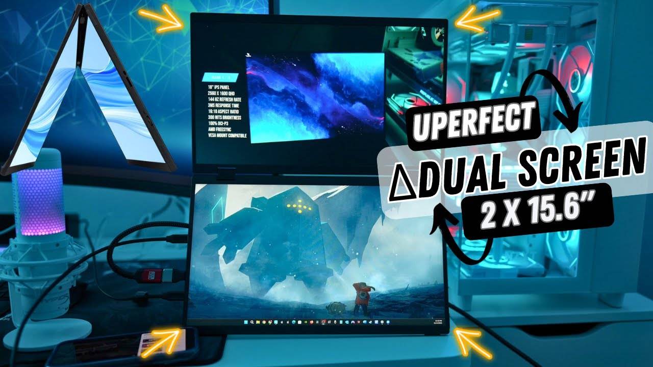 Dual Monitor Desktop Backgrounds | UPERFECT