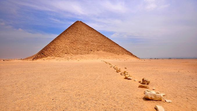 Red Pyramid , Dashur , Egypt
