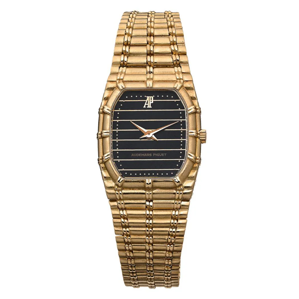 Bamboo Vintage bamboo watch 18k yellow gold only box, image 1