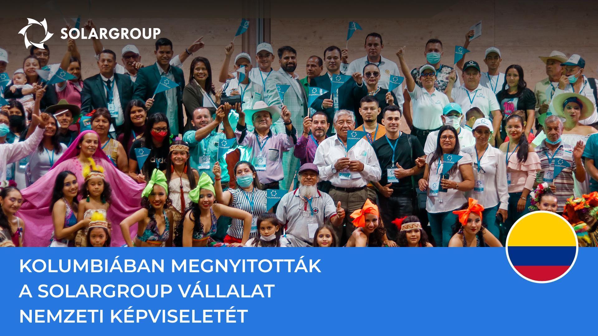 Megnyílt a SOLARGROUP vállalat nemzeti képviselete Kolumbiában