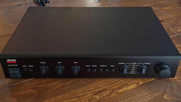 Adcom Preamp with Phono Stage GFP-555  in Very Good Con...