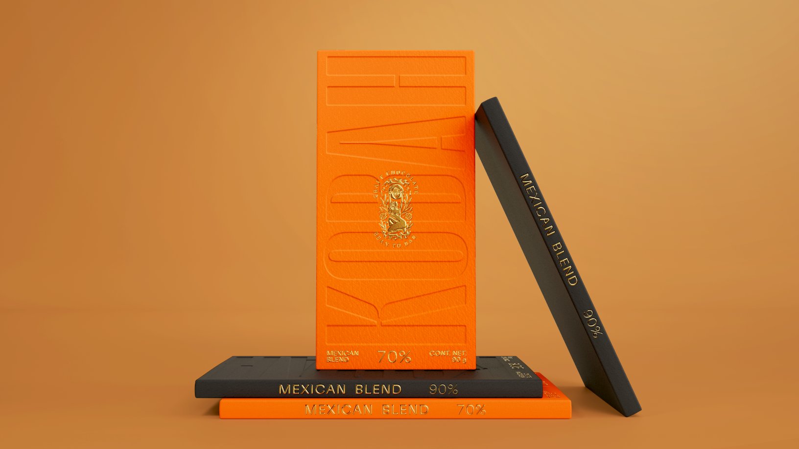 The Regal Look of Mexico’s Kobah Chocolate Turns Breaking Off a Piece Into a Religious Experience