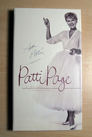 PATTI PAGE - A Golden Celebration x4 CD Set - Autograph...