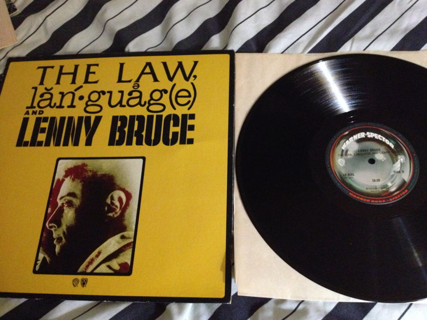 Lenny Bruce - Law,Language And Lenny Bruce Warner Spector Records Phil Spector Vinyl LP NM