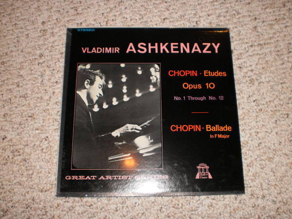 Ashkenazy (sealed) - Chopin etudes, op. 10
