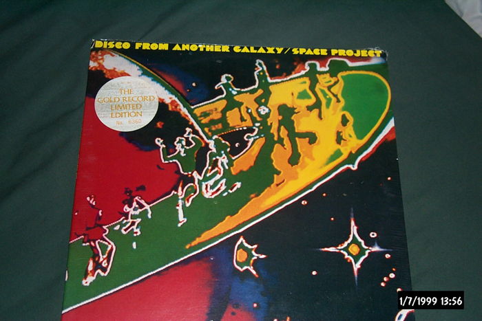 Space Project - Disco From Another Galaxy Gold vinyl Se...