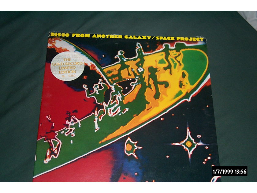 Space Project - Disco From Another Galaxy Gold vinyl Sealed LP