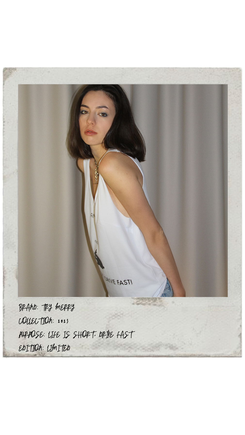White Rabbit tank top for Her