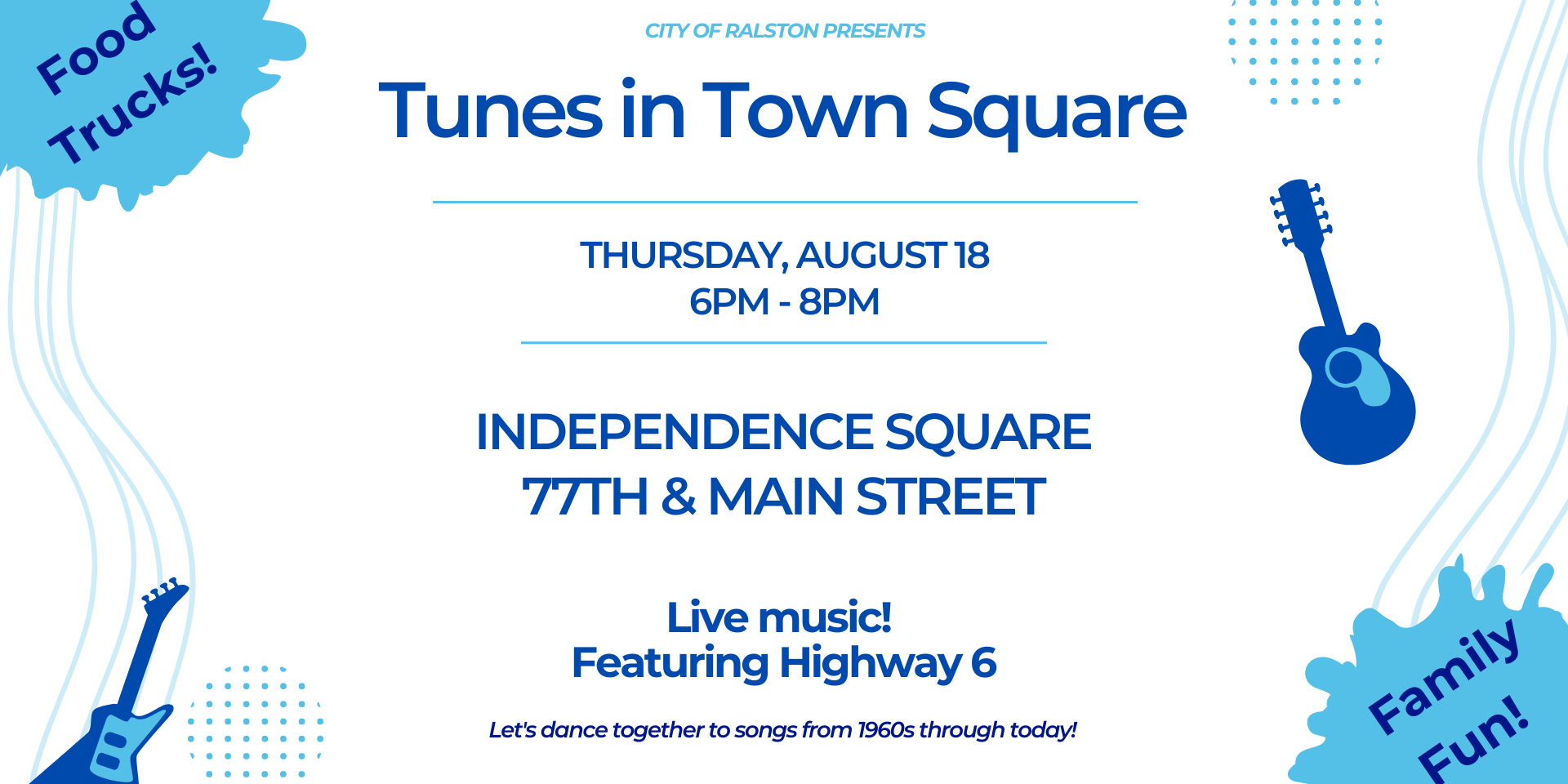Tunes in Town Square promotional image