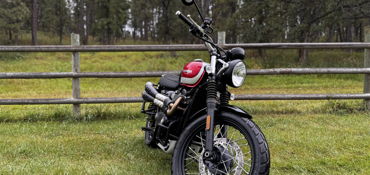 2018 TRIUMPH SCRAMBLER 900 motorcycle for rent near Rapid City, SD