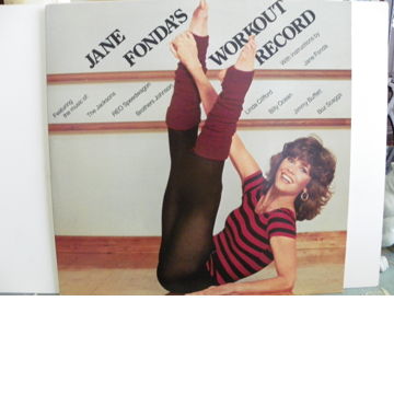 JANE FONDA - WORKOUT RECORD 2 LP'S NM