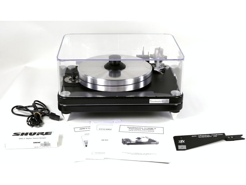 VPI Industries Scoutmaster 2 with JMW-9T Signature Includes Box and Manual