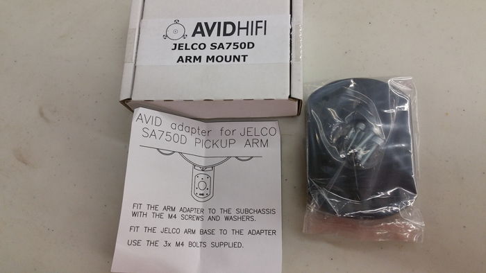Avid Jelco SA750D tonearm mount