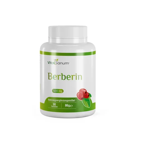 Berberin - Berberinsulfat - 500mg - 90 Tabletten