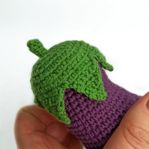 AUBERGINE Amigurumi Patroon PDF Haak Voedsel Patroon Speel Voedsel Amigurumi Aubergine Haak Speel Voedsel Voedsel Haakpatroon Groente Haak