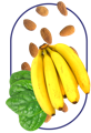 Bananas as a source of Melatonin thats part of the best ashwagandha supplement