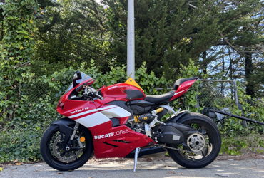 2020 DUCATI PANIGALE V2 motorcycle for rent near Daly City, CA