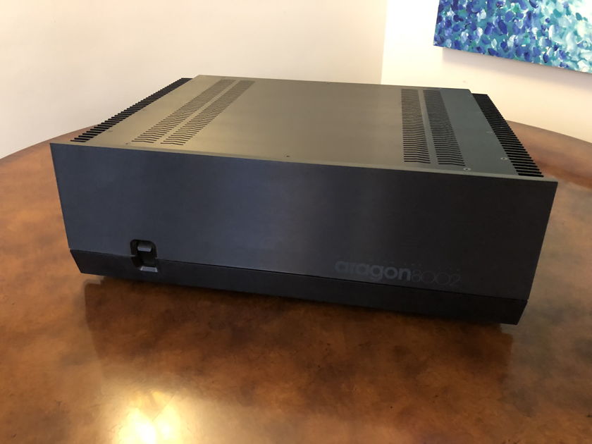 Aragon 8002 Dual Mono Amplifier 125/250wpc - immaculate condition