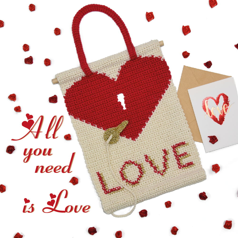 Wall hanger 3D - Valentine's Day