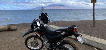 2023 HONDA XR150L motorcycle for rent near Wailuku, HI