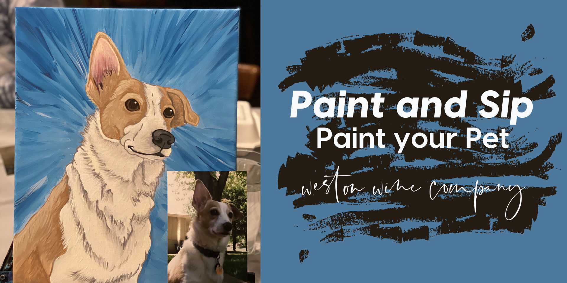 Paint and Sip - Paint Your Pet! promotional image