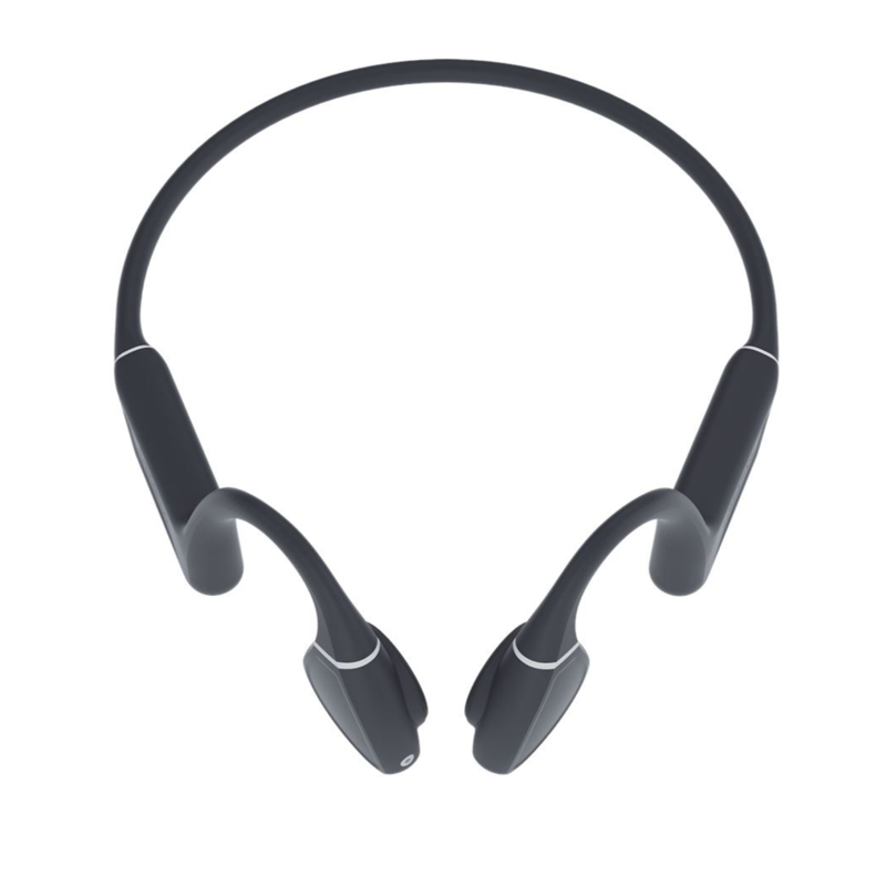 top view of hydgenos hydgenx9 waterproof bone conduction headphones