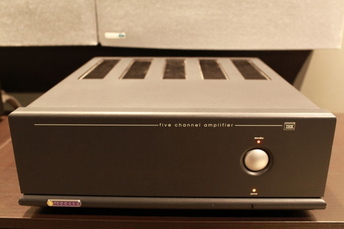 Proceed AMP5 by Mark Levinson 5 Channel 125x5 into 8 oh...