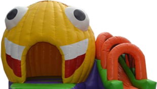 happy rent verleih springkussen verhuur smiley