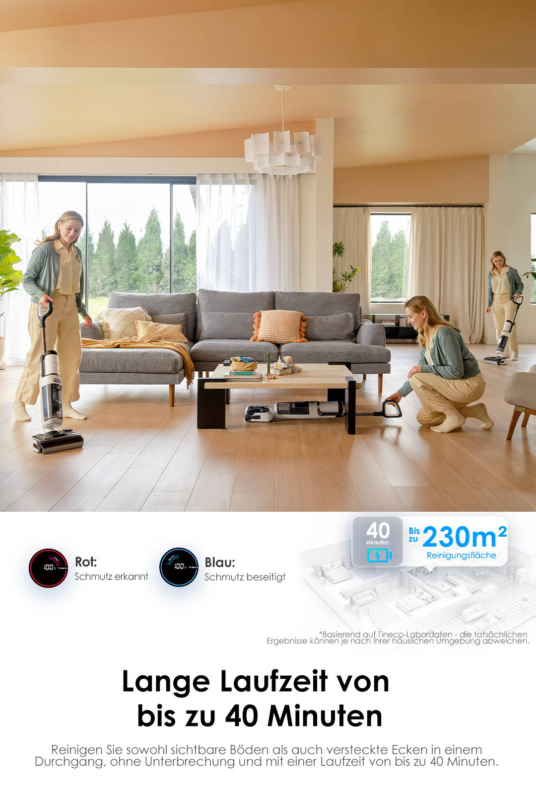 Tineco FLOOR ONE STRETCH S6 Nass- und Trockensauger - Tineco EU