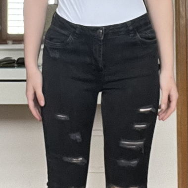 New Look Jenna, skinny Jeans mit Löchern