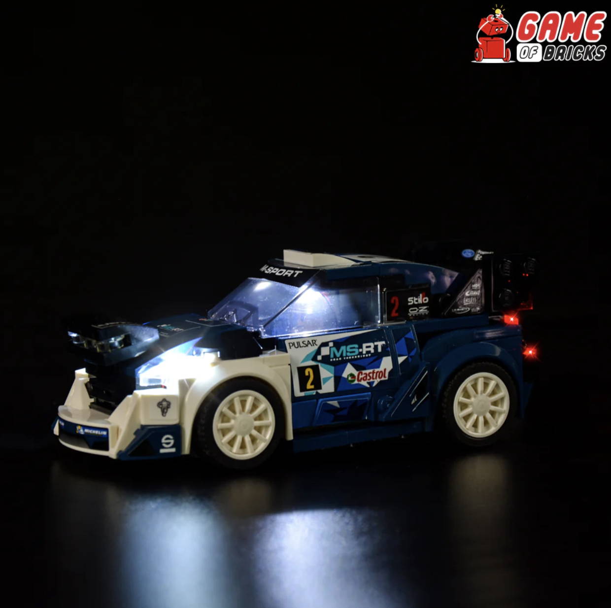 Light Kit for Ford Fiesta M-Sport WRC 75885