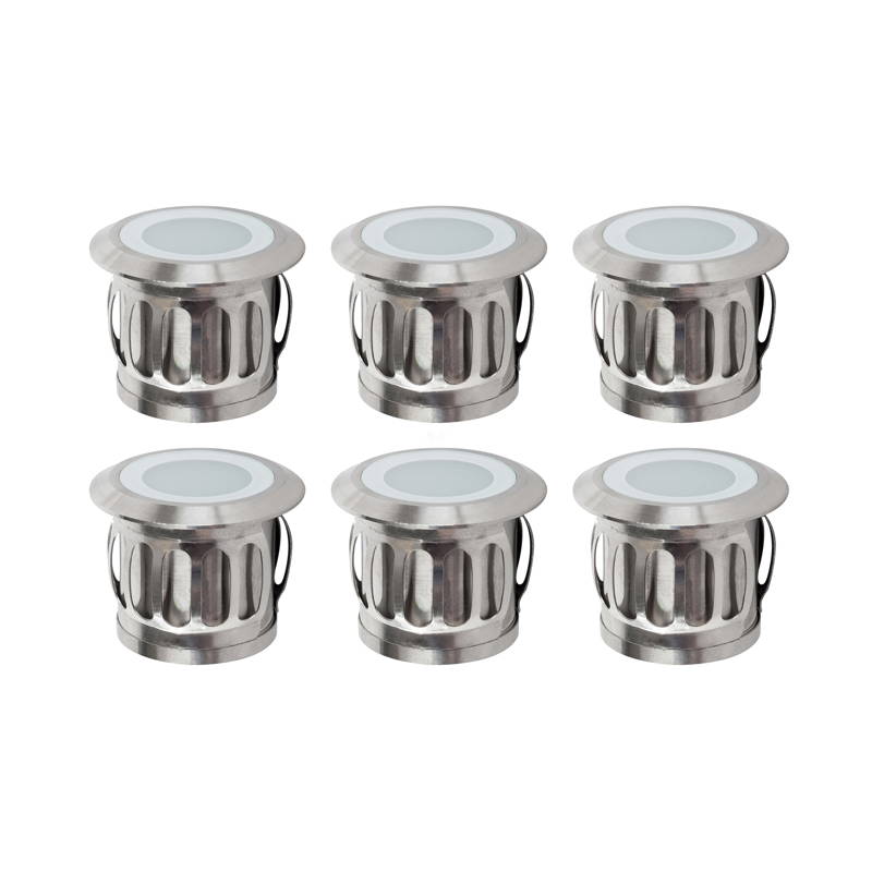 HV2826 - Flame 316 Stainless Steel 6 X 0.5w Deck Light Kits