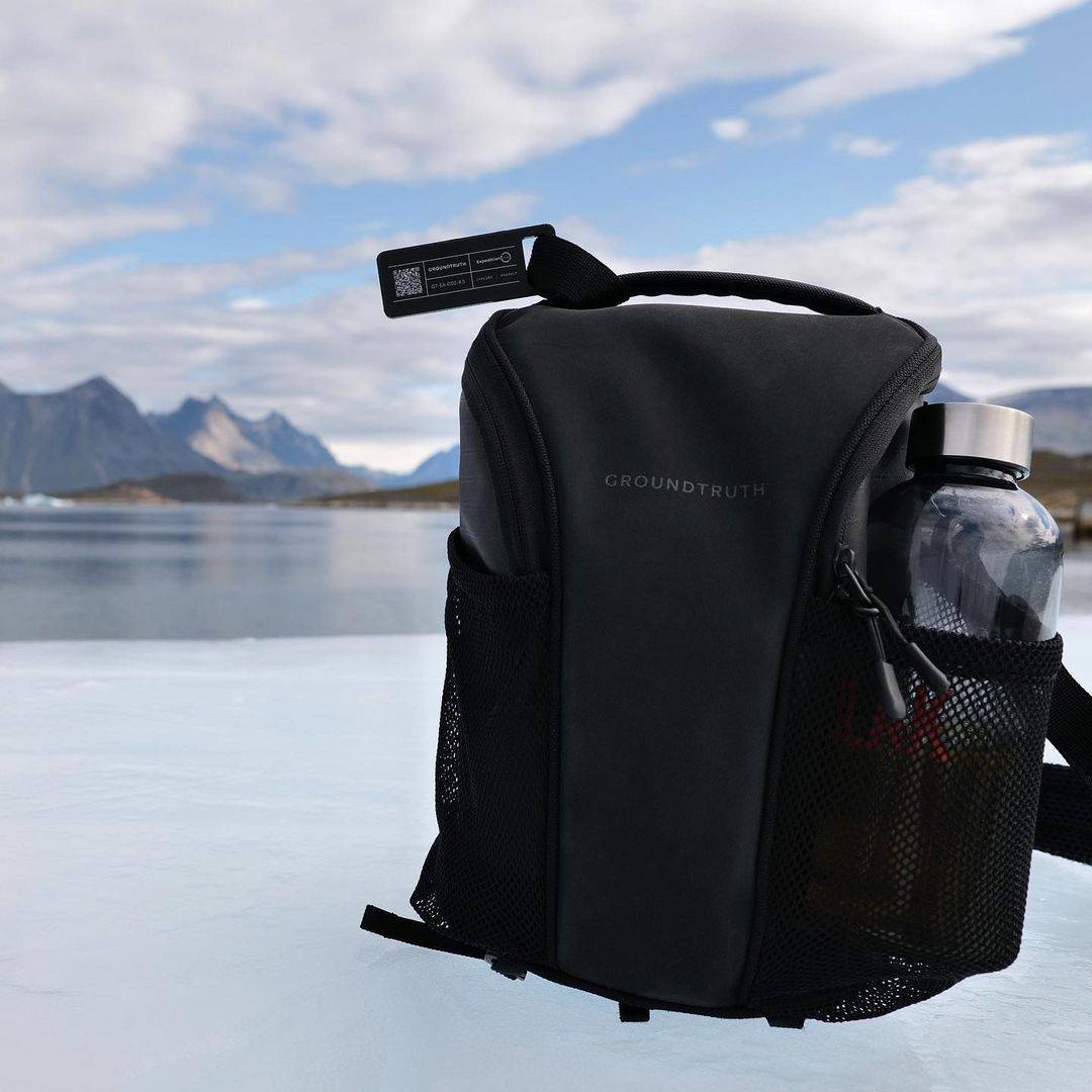 Carry your gadgets globally with GROUNDTRUTH’s bags and accessories merging fashion and technical innovation, in collaboration with RIKR and OceanBottle