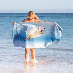 Sea Lion - Beach Towel