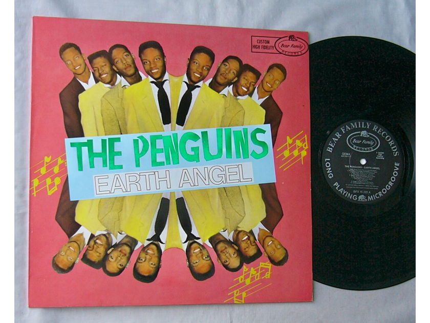 THE PENGUINS--EARTH ANGEL-- - superb doo wop soul album on Bear Family Records-GERMANY MADE
