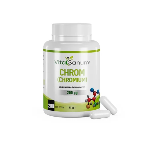 Chrom - Chromium - 200µg 60 Kapseln
