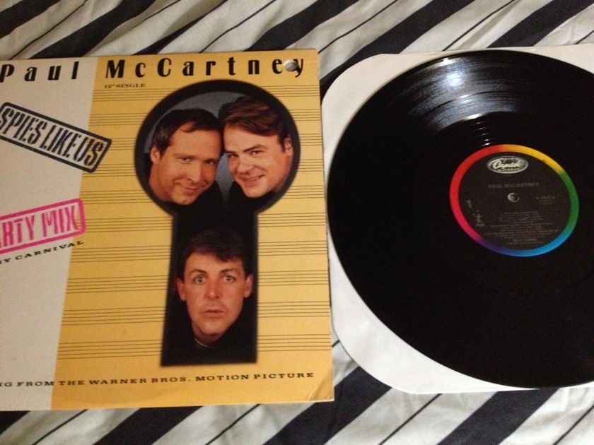 Paul McCartney - Spies Like Us 12Inch EP NM Capitol Label