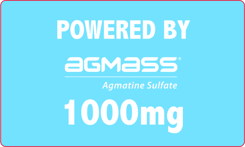 powered by agmass 1000mg graphic