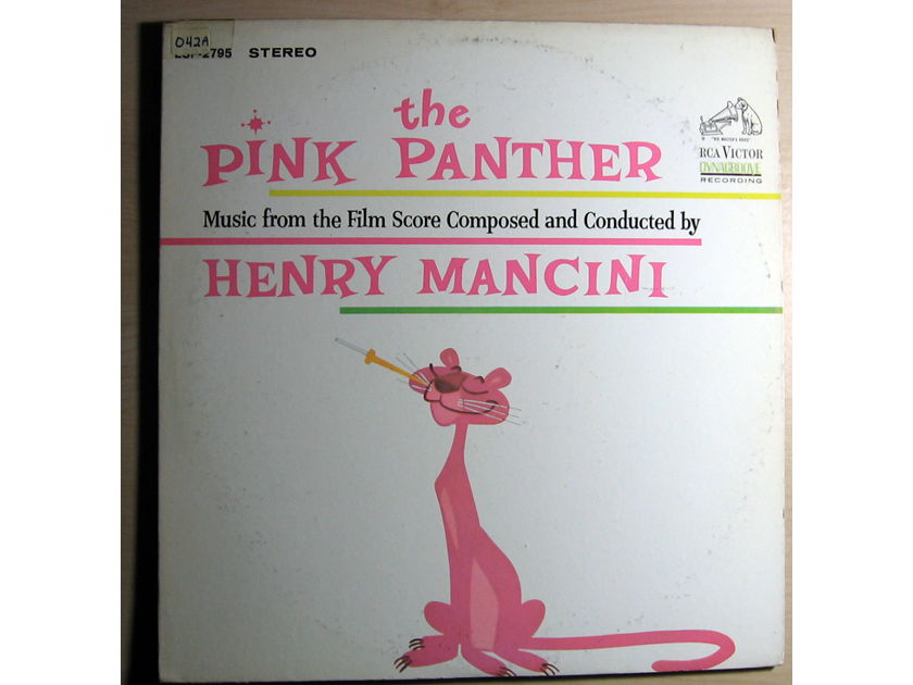 Henry Mancini - The Pink Panther (Music From The Film Score) - 1963 RCA Victor LSP-2795 2nd Press