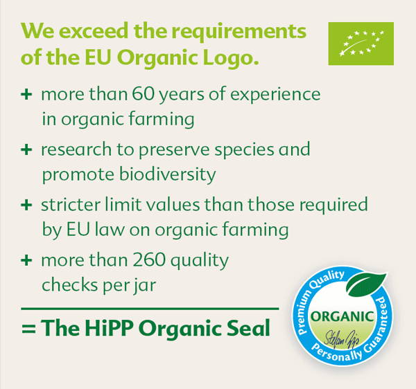 HiPP Organic Seal | My Organic Company