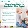 Signs Baby is Ready for Rice Cereal | The Milky Box