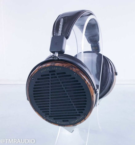 Audeze LCD-3 Planar Magnetic Headphones Zebrano Finish;...