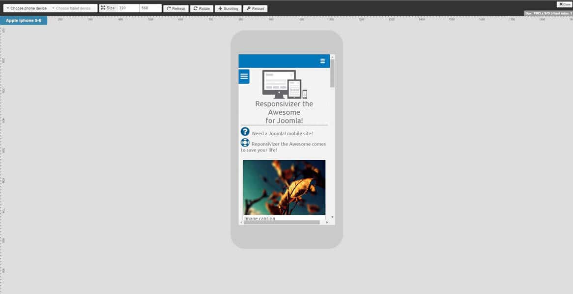 Responsivizer - адаптивный дизайн для вашего сайта